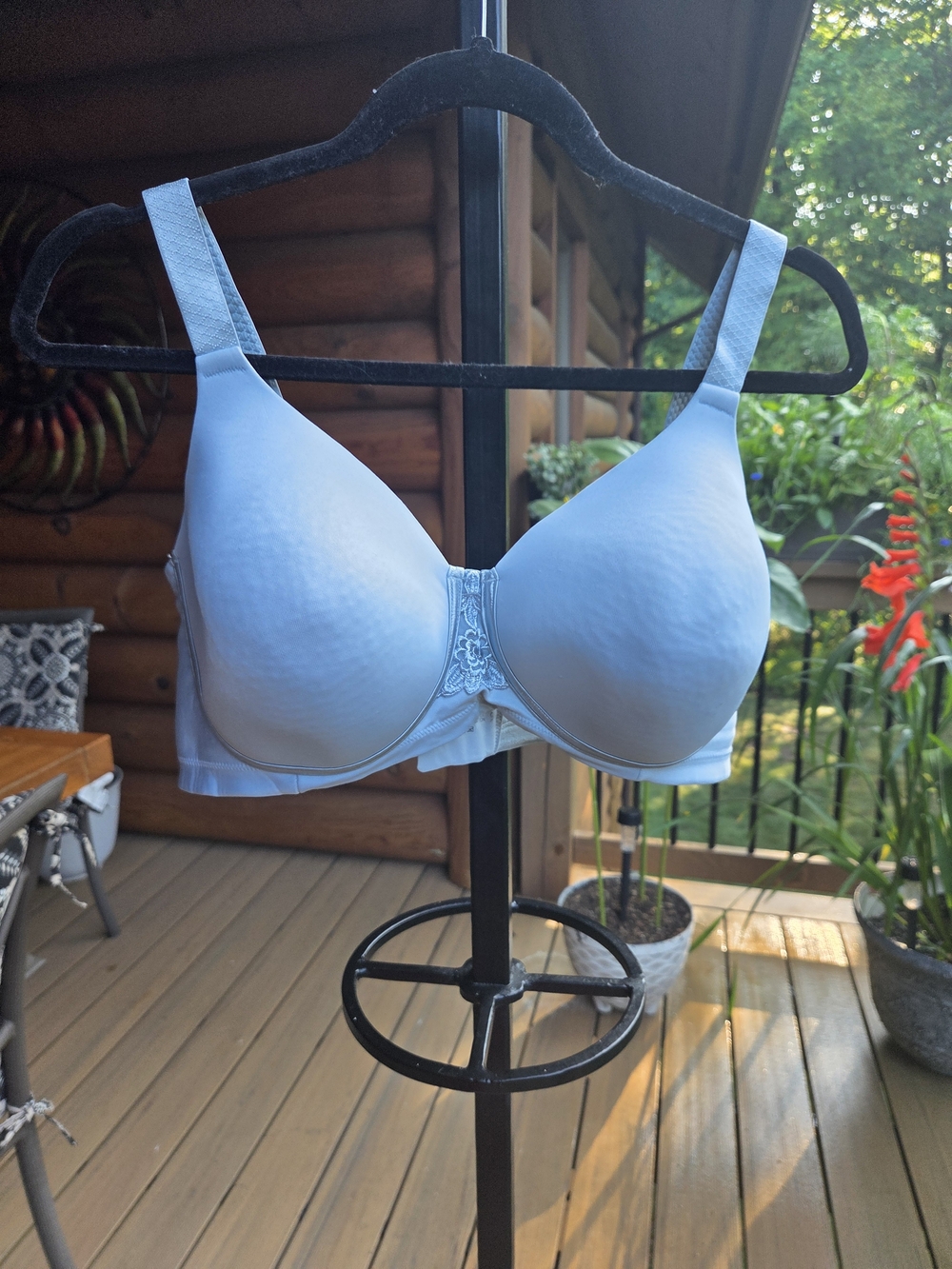 Vanity Fair Light Blue Smooth T-Shirt Bra